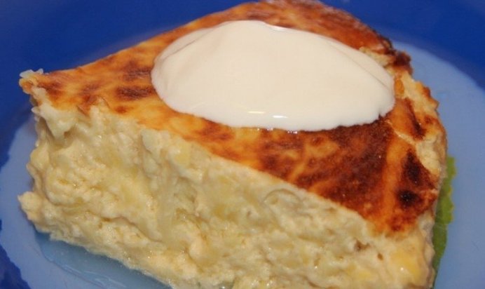 Запеканка из кабачков с манкой