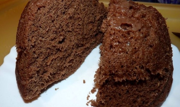 Быстрый кекс в микроволновке
