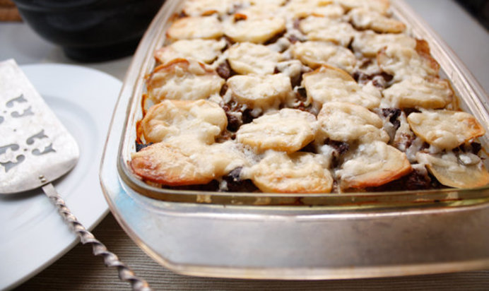 Картофельная запеканка с мясом