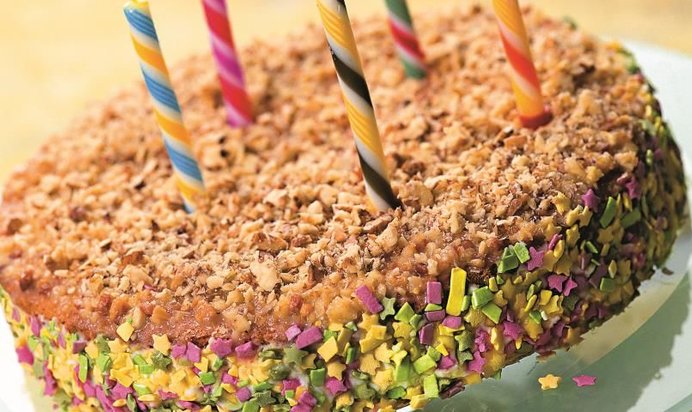 Торт миндальный с лимоном