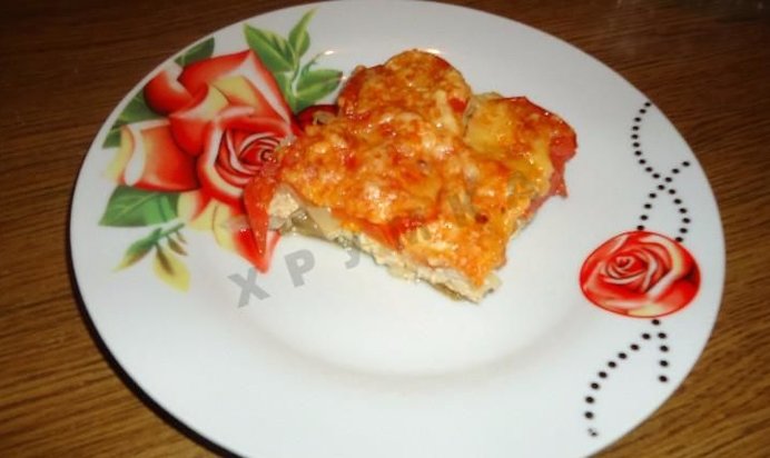 Овощная запеканка с мясом
