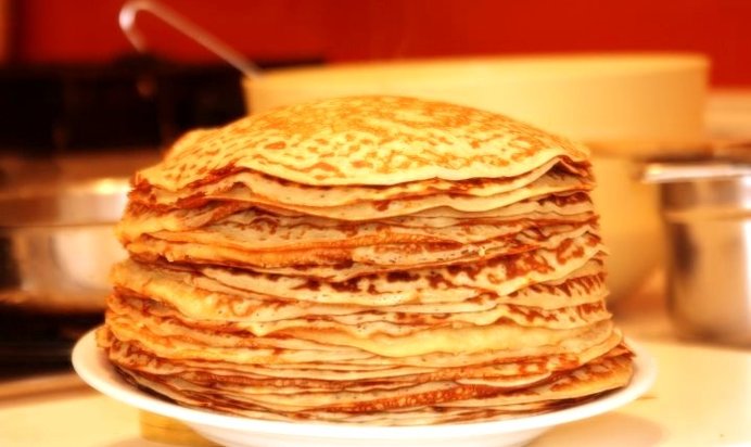 Блинчики с разрыхлителем