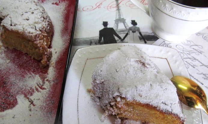 Кекс с абрикосами