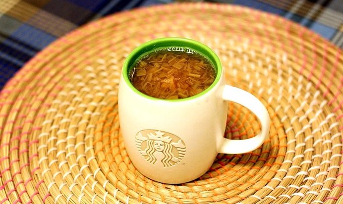 Простой компот из ревеня