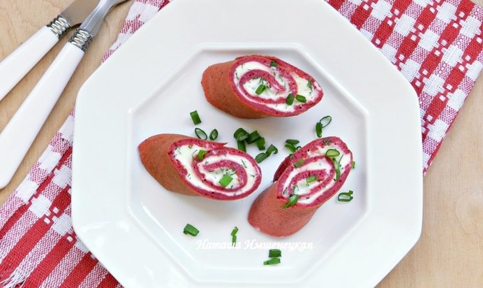 Свекольные блинчики