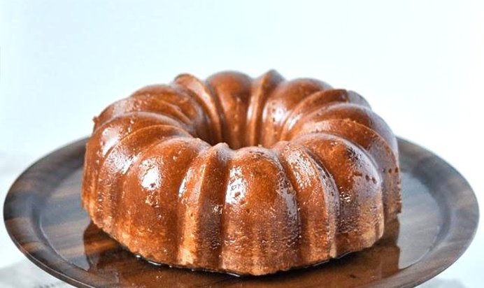 Ромовый кекс с глазурью