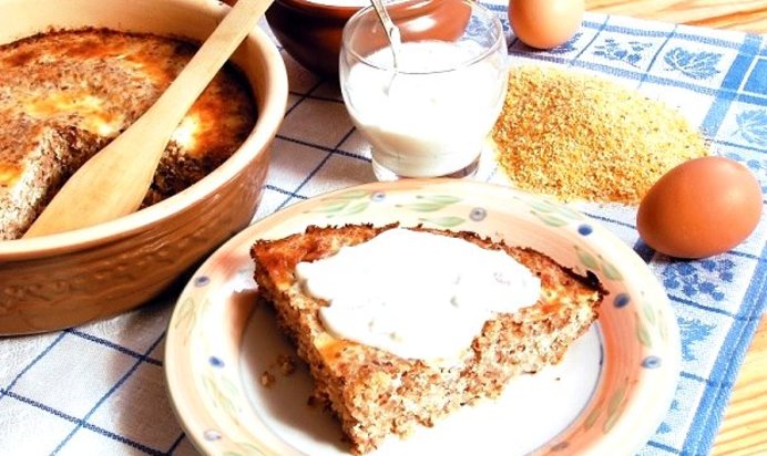 Запеканка с крупой