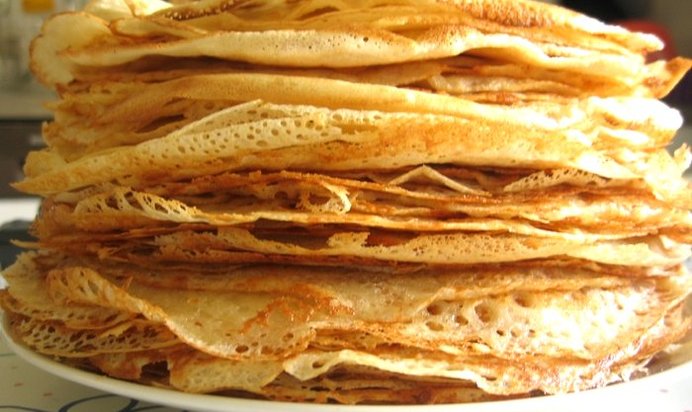 Крахмальные блинчики