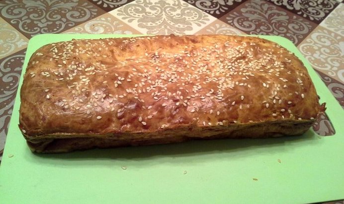 Сырный кекс