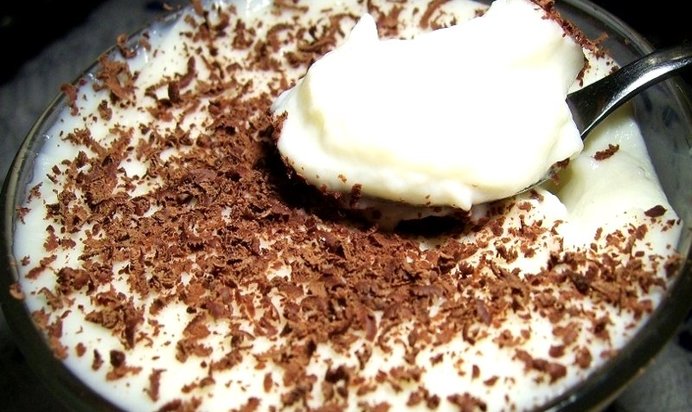 Молочный кисель