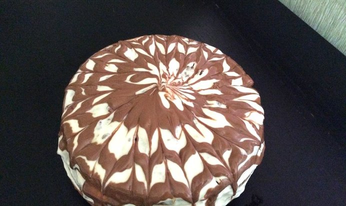 Шоколадно-банановый торт в мультиварке