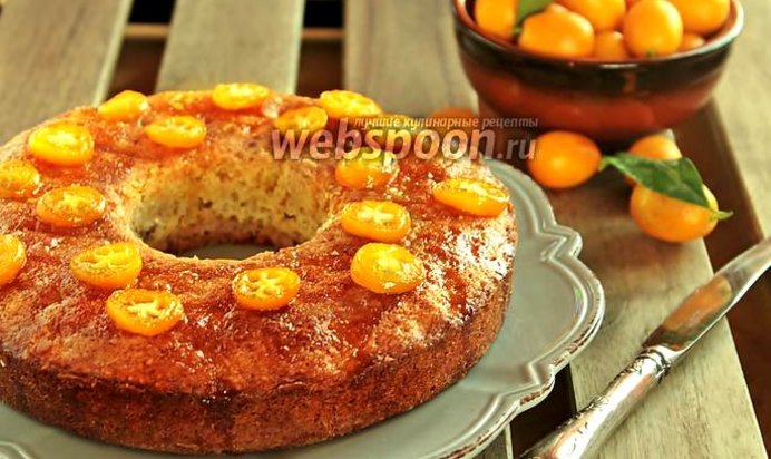 Кекс с кумкватами