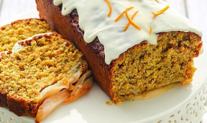 Грушевый кекс на оливковом масле