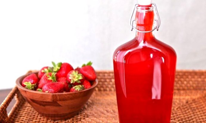 Клубничный сироп