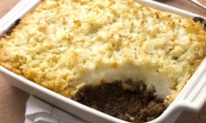 Картофельно-мясная запеканка