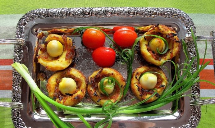 Закусочные кексы  Улыбка