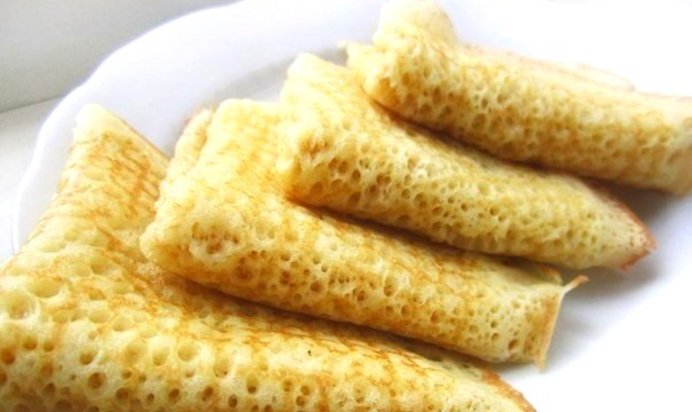 Блинчики ажурные