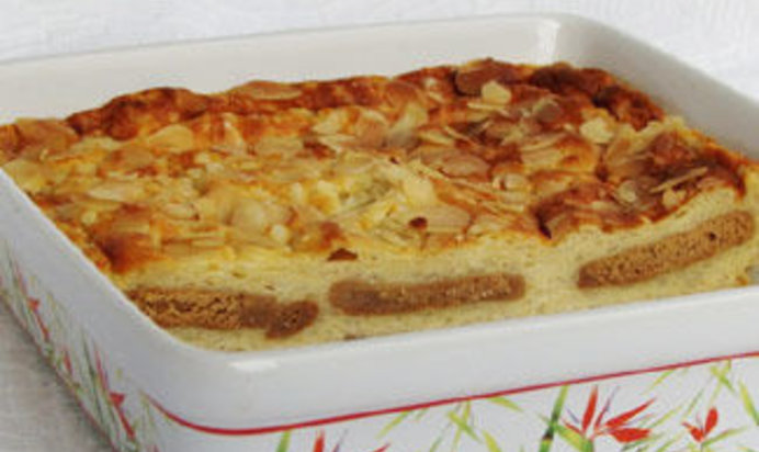 Творожно-рисовая запеканка с пряниками