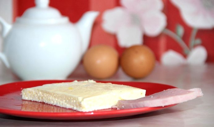 Омлет на пару