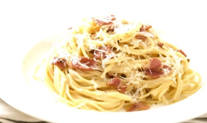 Спагетти карбонара в мультиварке