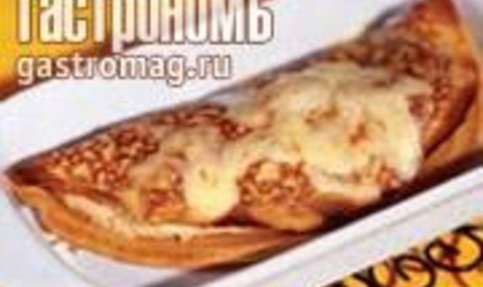 Блинчики c суфле из горбуши