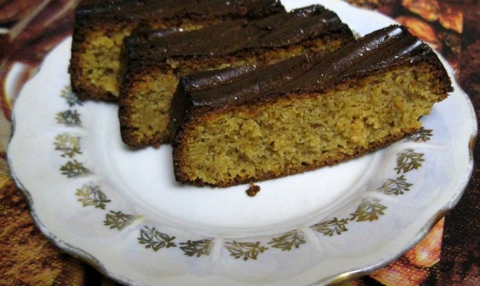 Кекс с халвой