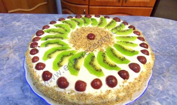 Торт Фруктовая фантазия