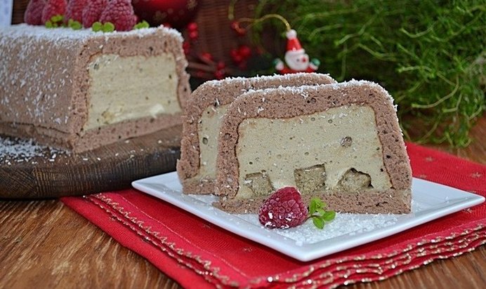 Торт с халвой