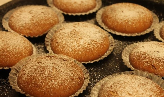 Мраморные кексики