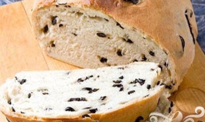 Хлеб с маслинами