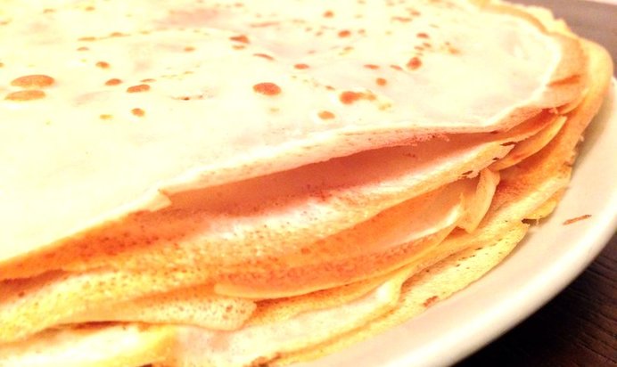 Блины тонкие обыкновенные