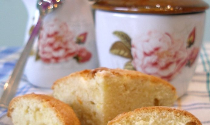 Кекс творожный с цедрой