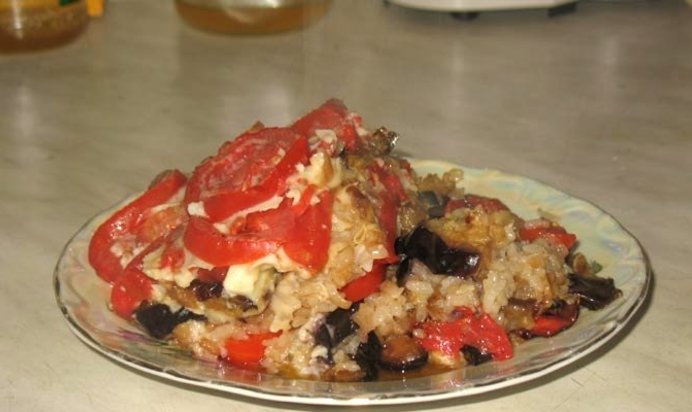 Мусака с рисом