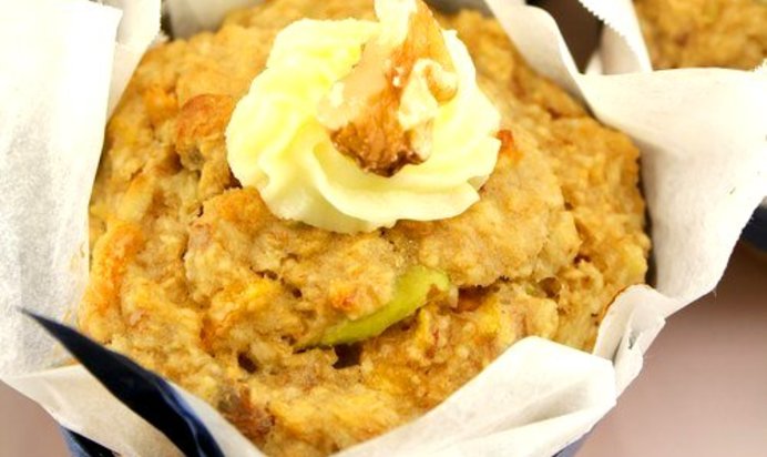 Маффины с цукини и лимоном