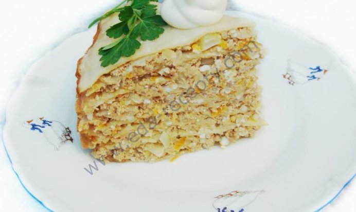 Рязанский блинчатый пирог