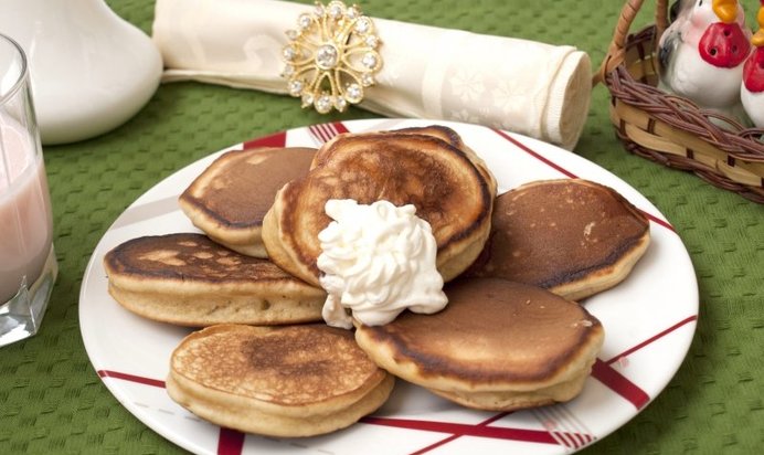 Оладьи на йогурте