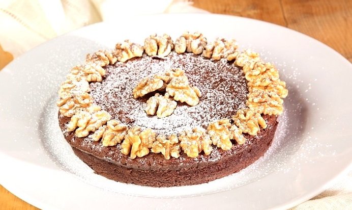 Вкусный шоколадный торт