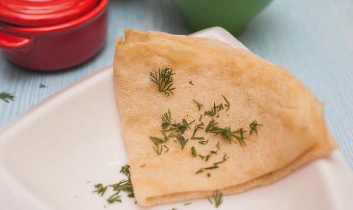 Блинчики с кабачками