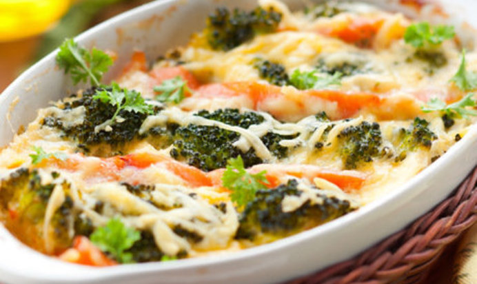Запеканка из брокколи