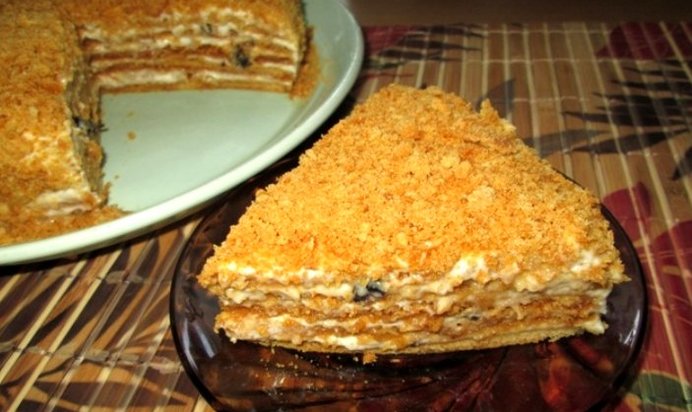 Вегетарианский торт без яиц