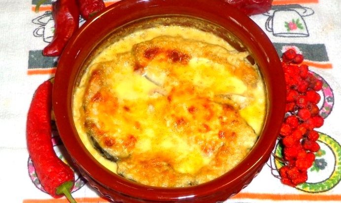 Запеканка из карпа