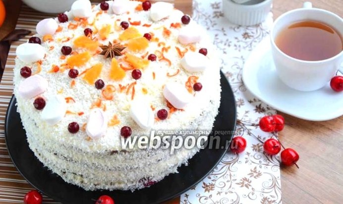 Торт «Зимний»