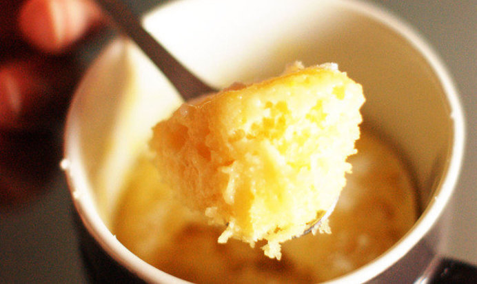 Кекс в кружке без глютена