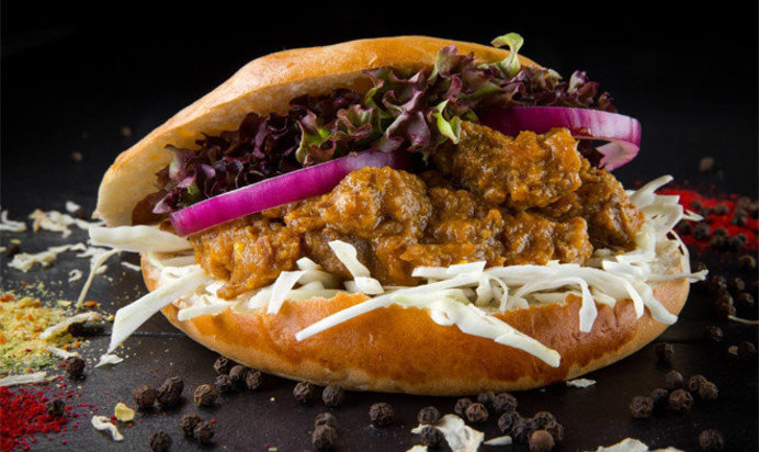 Бургер с гуляшом