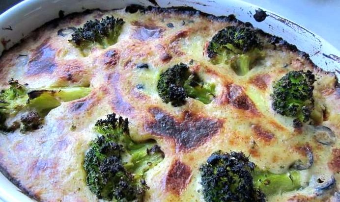 Постная запеканка