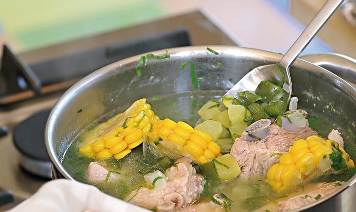 Суп из кресс-салата с Канарских островов