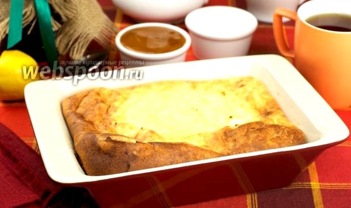 Творожная запеканка с манкой в духовке