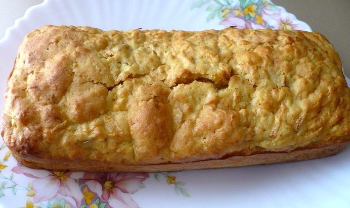 Морковно-яблочный кекс