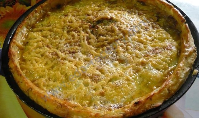 Картофельная запеканка с грибами в духовке