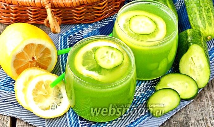 Огуречный лимонад